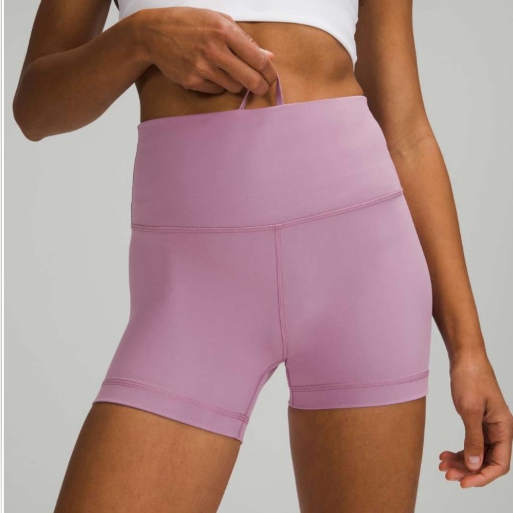 lululemon Wunder Train 4” shorts in jubilee
